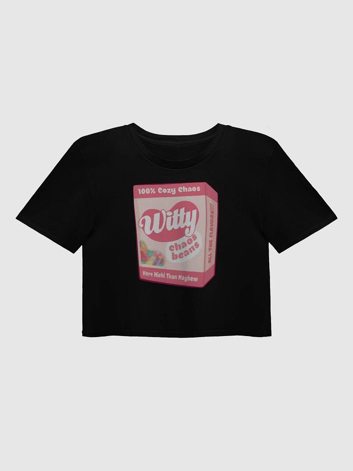 Witty Chaos Bean Crop Top product image (4)