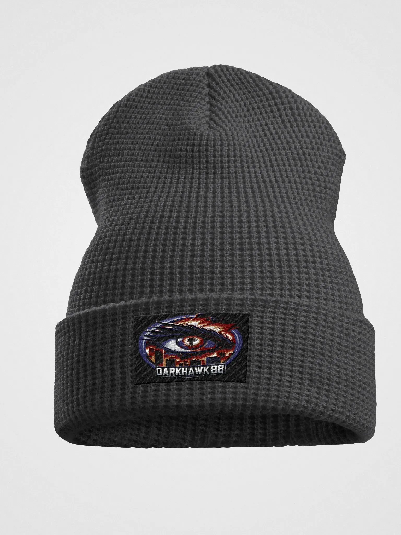 DARKHAWK88 Burning Waffle Beanie product image (1)