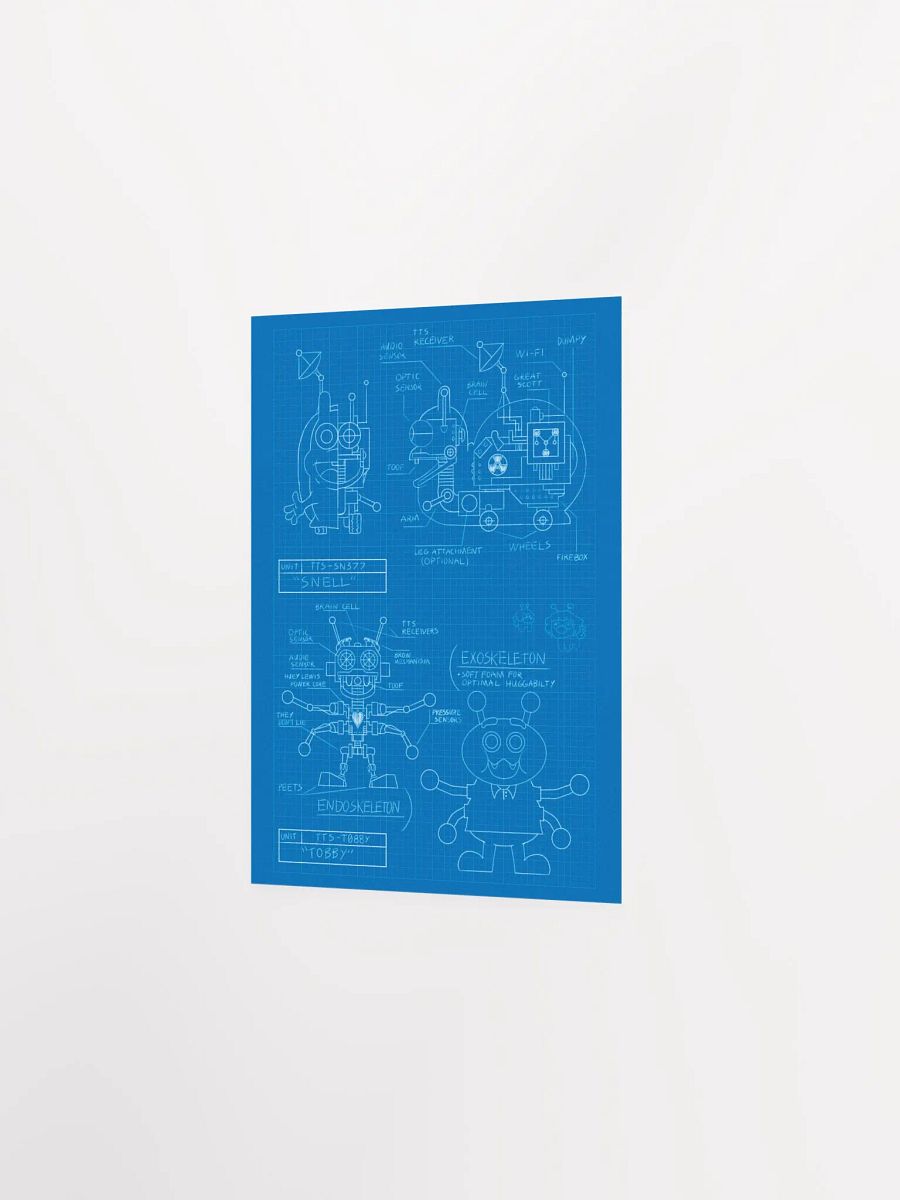 Animatronic Schematics Poster product image (3)