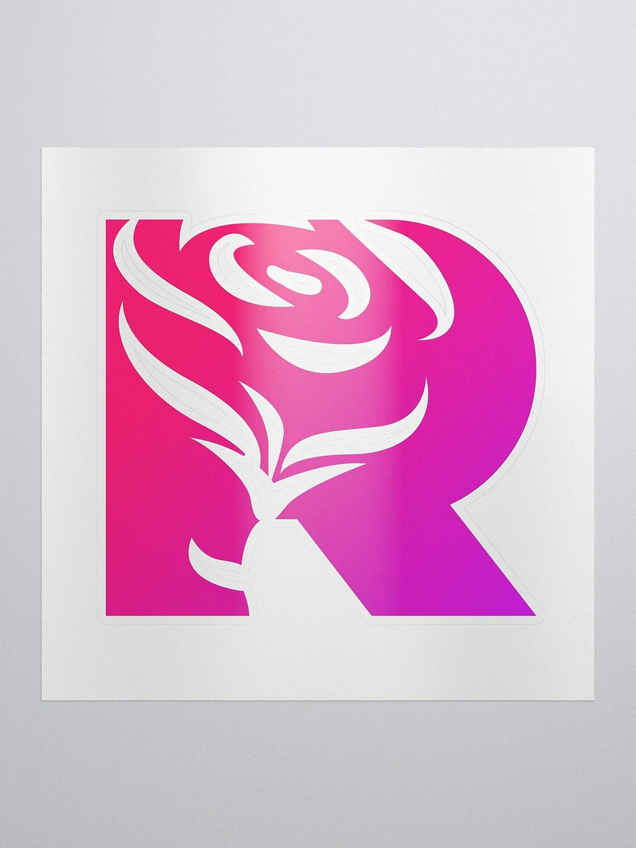 RoseBud Logo Sticker (Pink) product image (1)