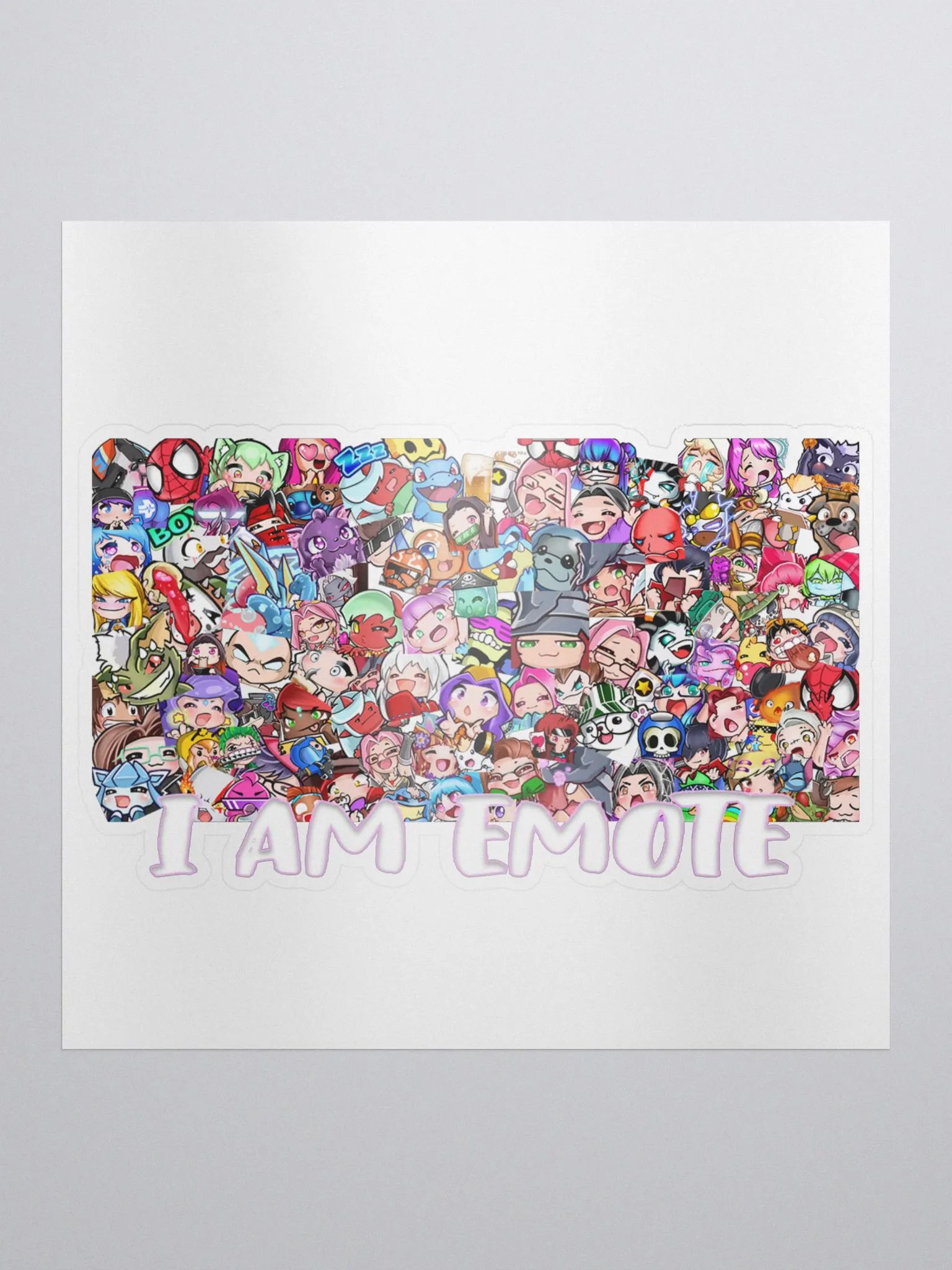 I AM EMOTE sticker product image (1)