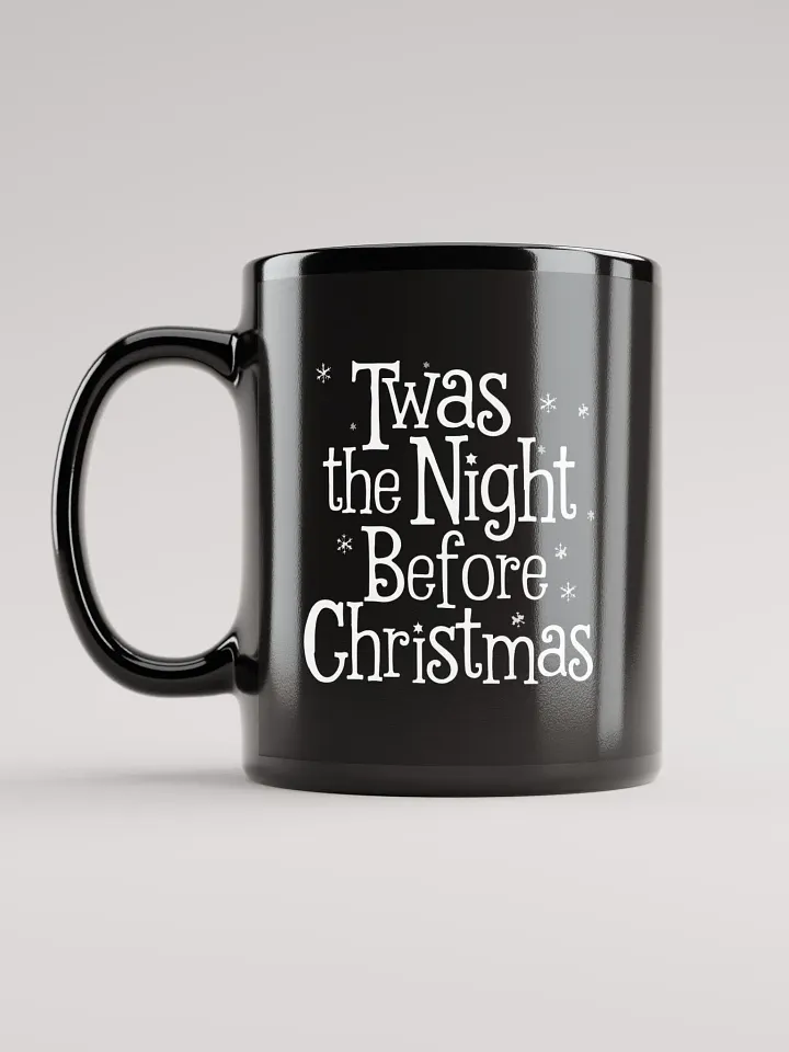 Christmas Eve Mug | Black Glossy Mug product image (2)