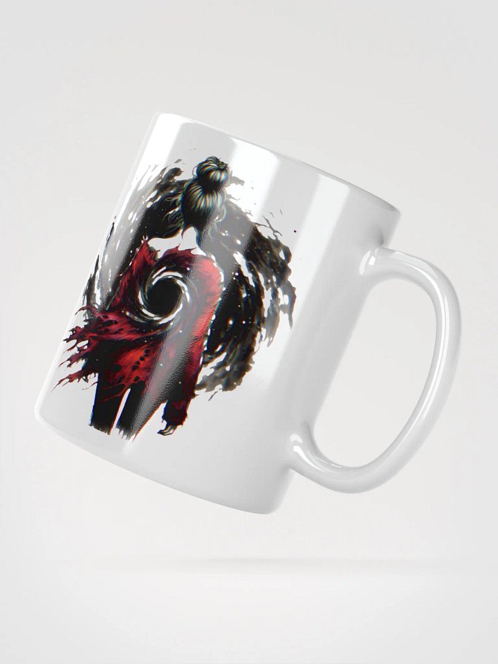 Entering the Void White Glossy Coffee Mug product image (2)