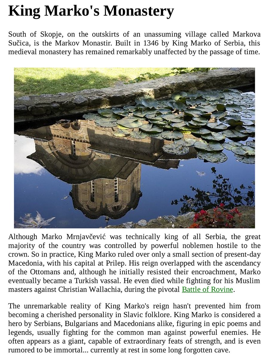 North Macedonia TRAVEL GUIDE eBook product image (3)
