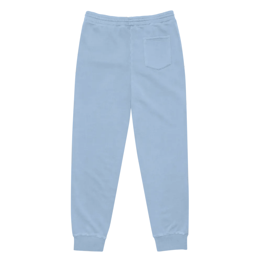 In My Head (royal and white) pigment dyed sweatpants product image (4)