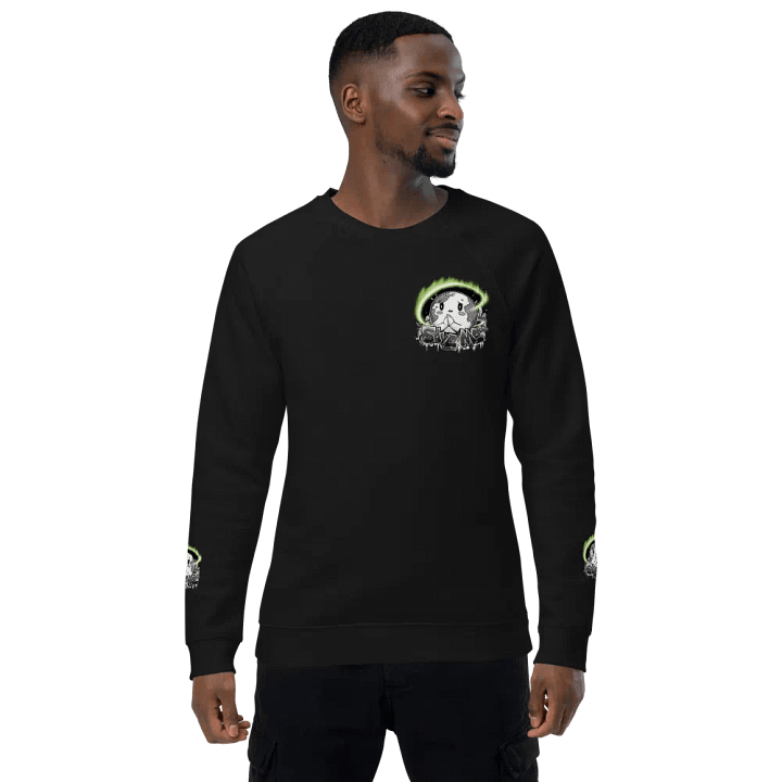 Save Me SOL'S Unisex Organic Raglan Sweatshirt | Sustainable Comfort with a Message product image (1)