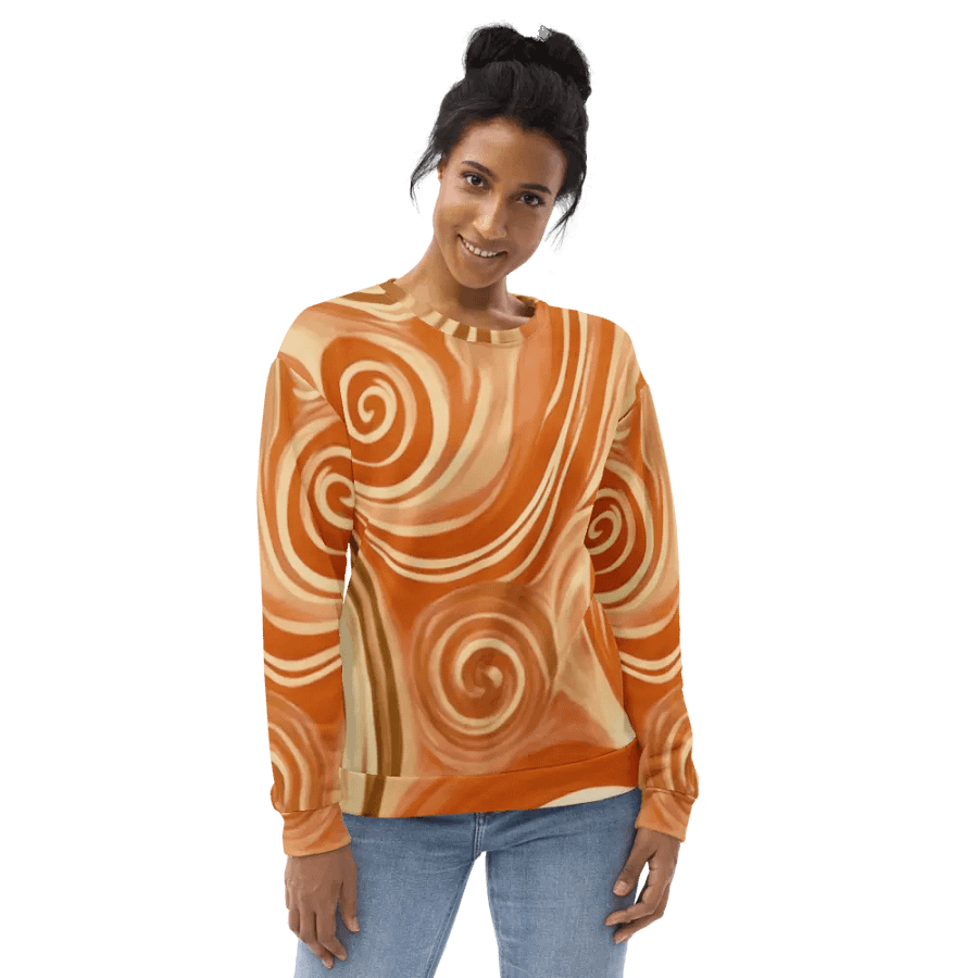 Funky Latte Liquid Tie-Dye Sweatshirt product image (3)