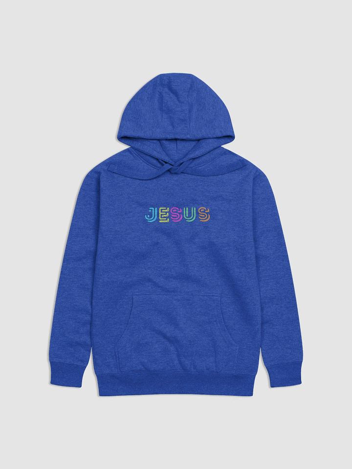 Colorful Jesus - Blue Hoodie product image (1)