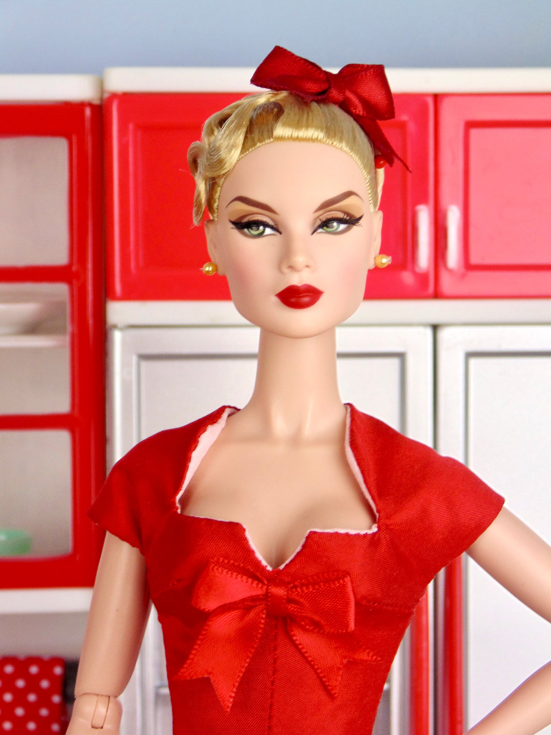 Peppermint Twist OOAK fashion for 12” fashion dolls product image (4)