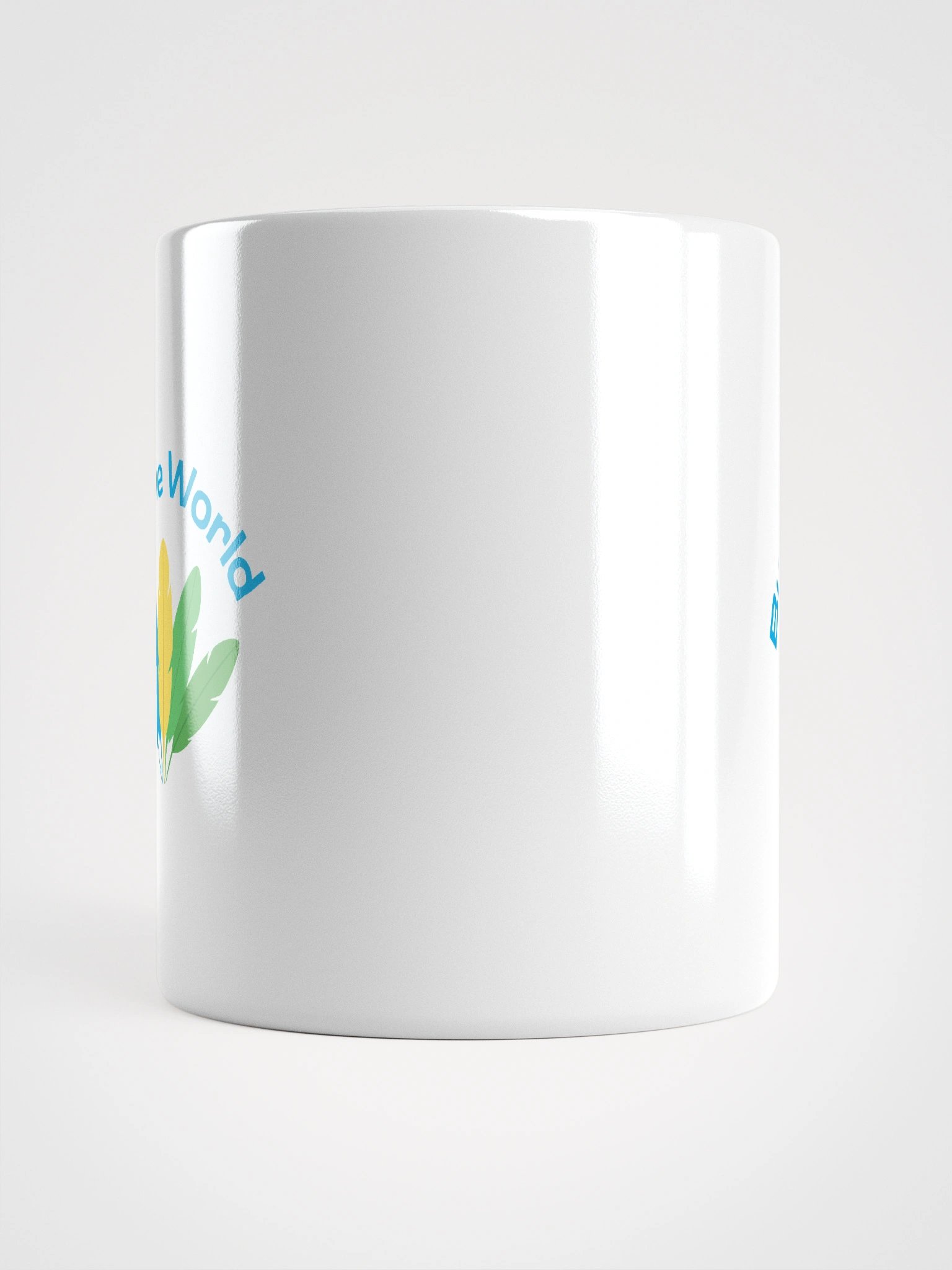 Budgie World Mug – Clean White Classic 🌿 product image (18)