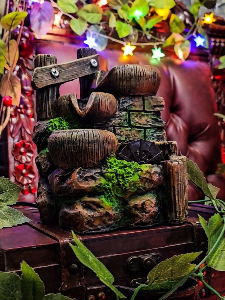 The Armored Kingdom Merlin's Serenity Spring Tabletop Fountain product image (4)