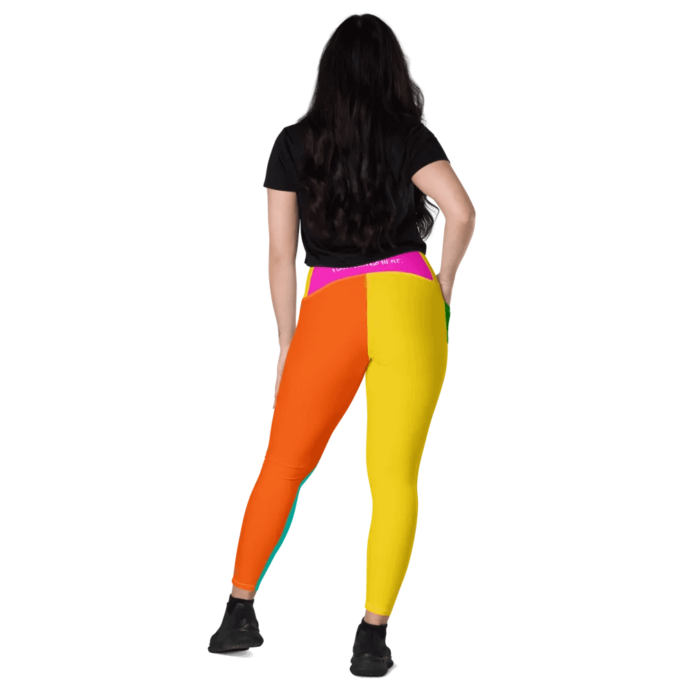 School of Chaos Colourblock Leggings product image (12)