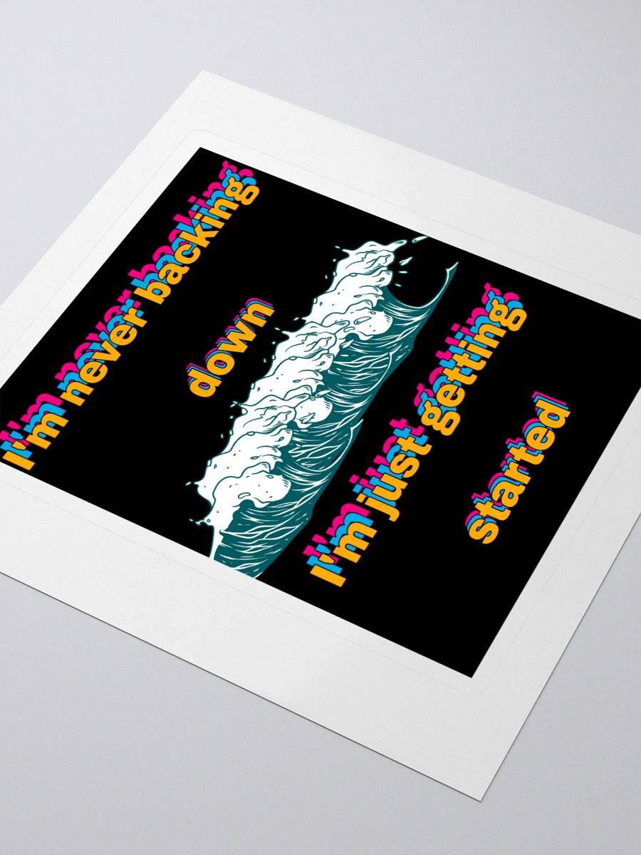 Never Backing Down product image (3)