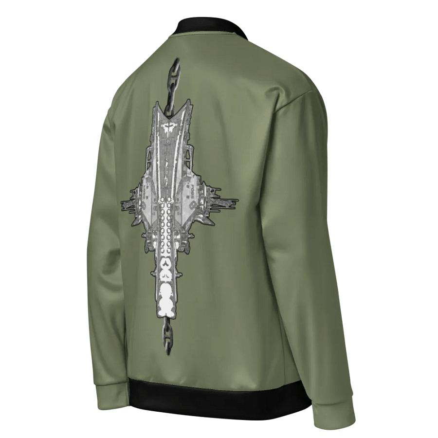 Green Foss double tug Bomber Jacket product image (8)
