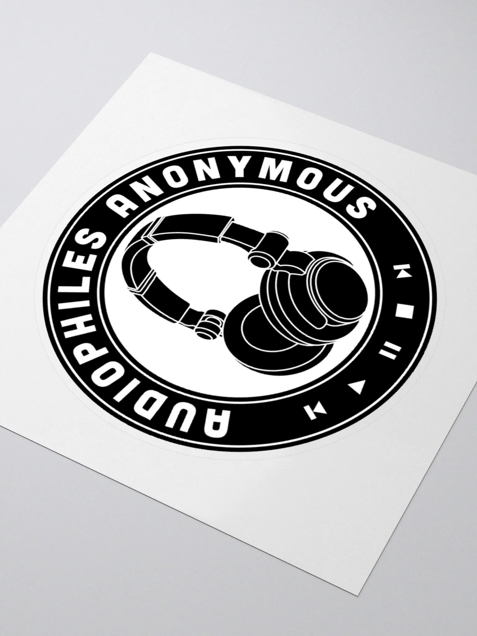 Audiophiles Anonymous Retro Sticker product image (7)