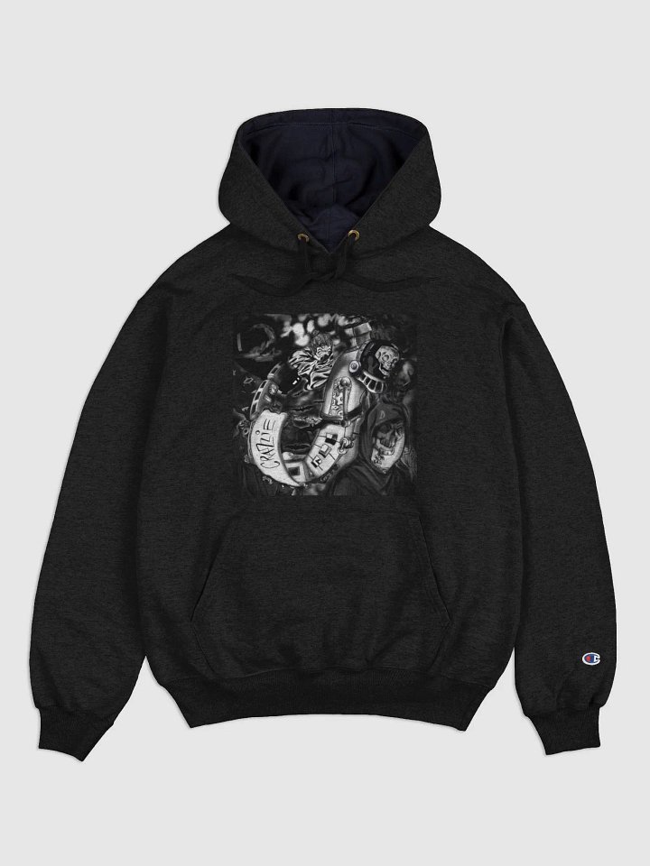 Crazzie Train Hoodie Dark Edition Champion Brand product image (2)