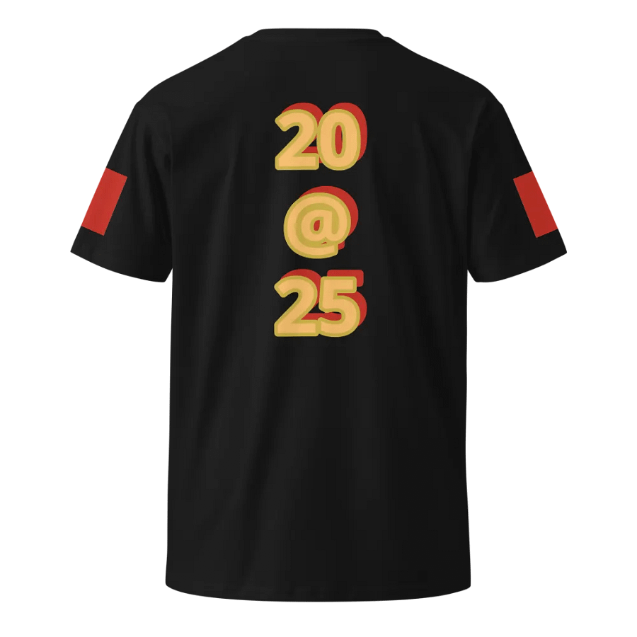 Happy and Free 2025 Unisex T-Shirt product image (2)
