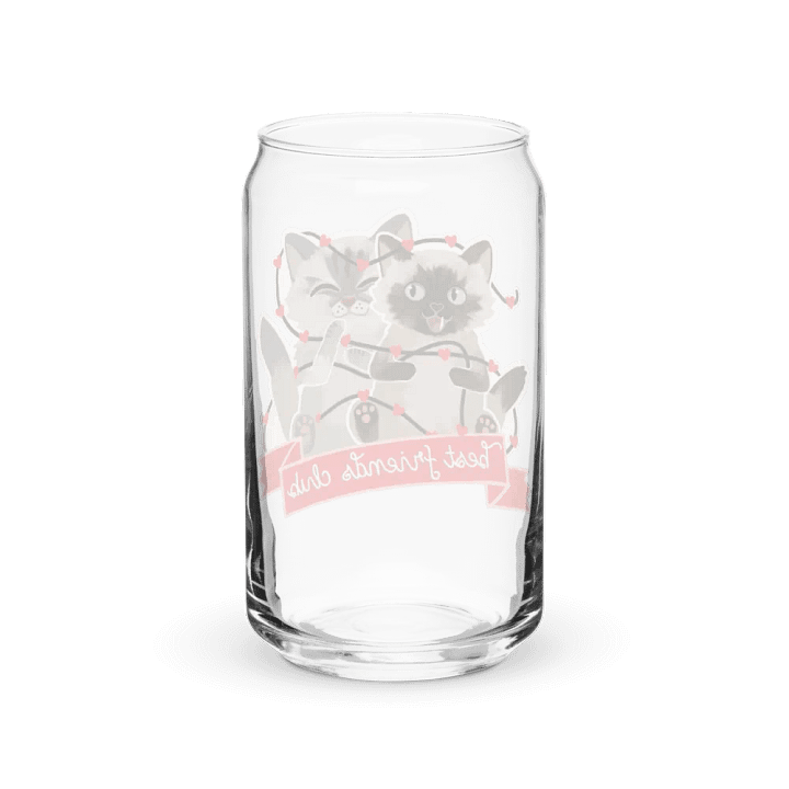 Best Friends Club VALENTINES EDITION Can Glass product image (6)
