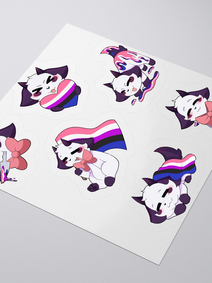 PRIDE/Genderfluid Sticker Sheet product image (3)