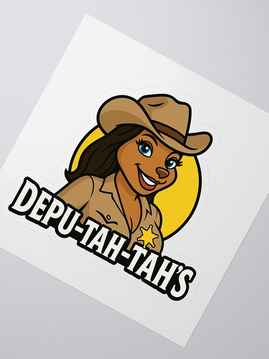 DEPU-TAH-TAH'S Cowboy Sticker product image (2)