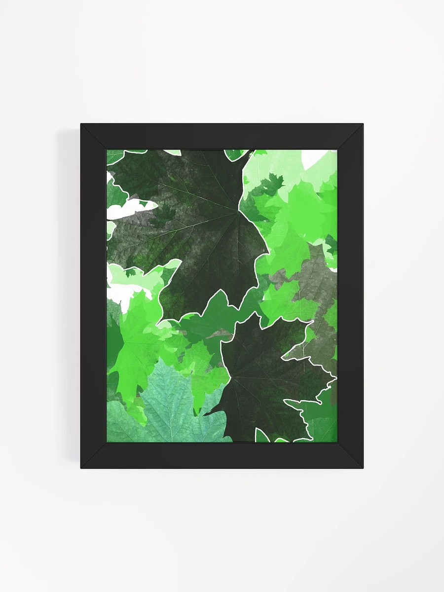 Green Leaves Framed Poster product image (112)
