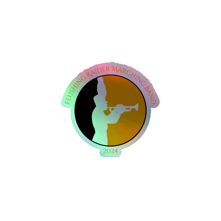 2024 Raider Marching Band Holographic Sticker Set product image (1)
