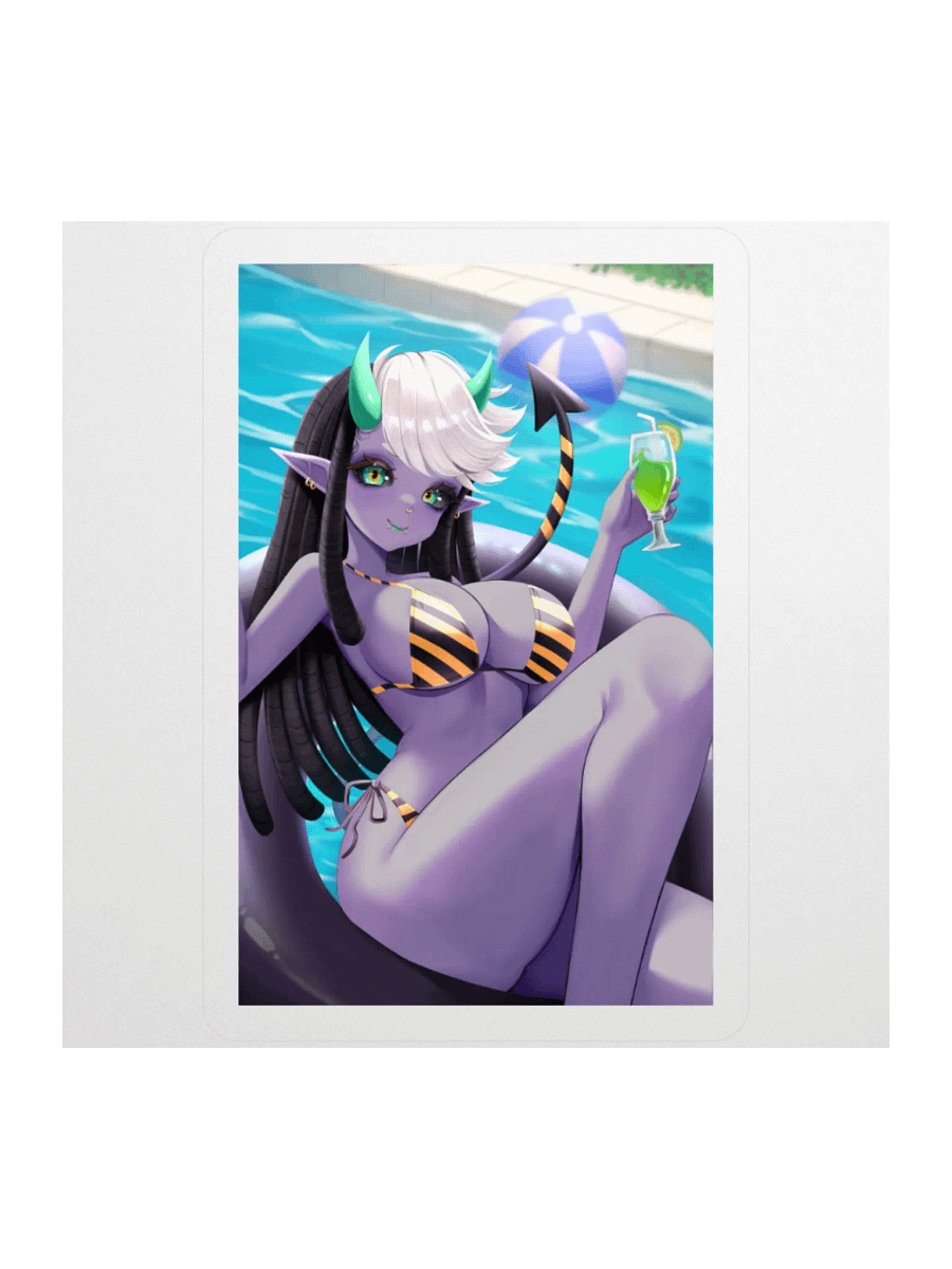"Poolside Fun" Kimical Sticker product image (1)