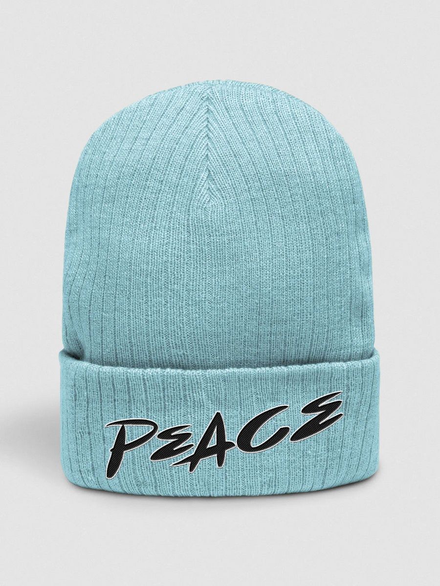 Peace - Keep It Simple - Atlantis Ribbed Knit Beanie product image (1)