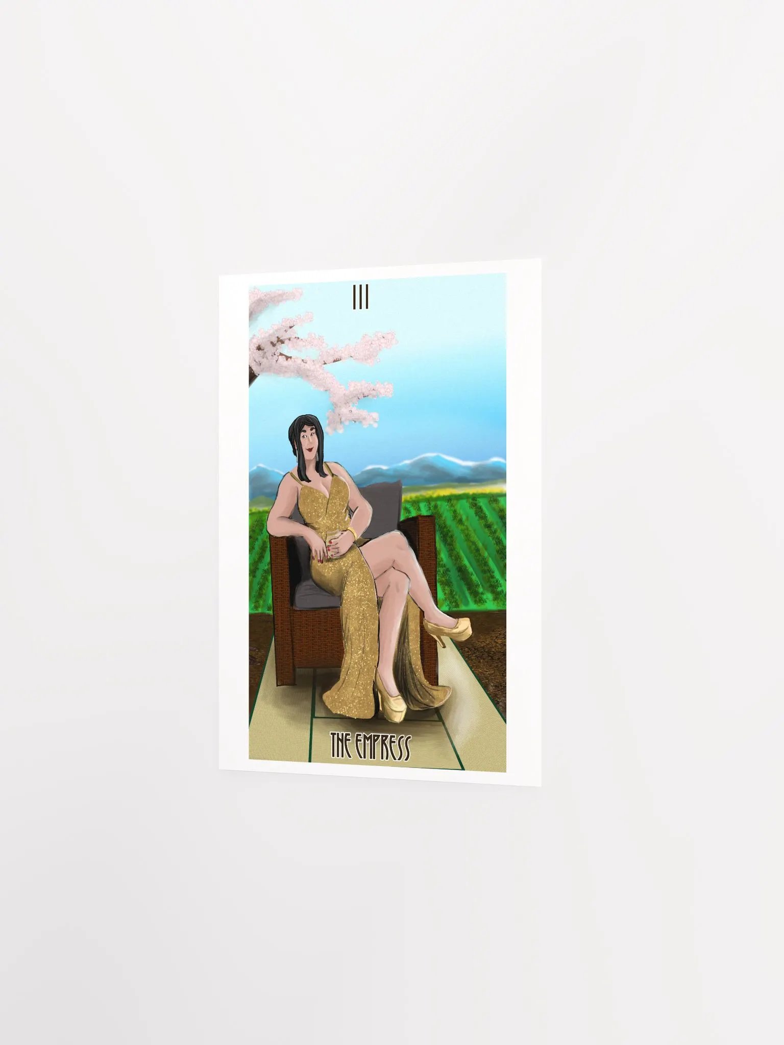 Isawa Tarot, Part 1: III - The Empress (poster) product image (8)