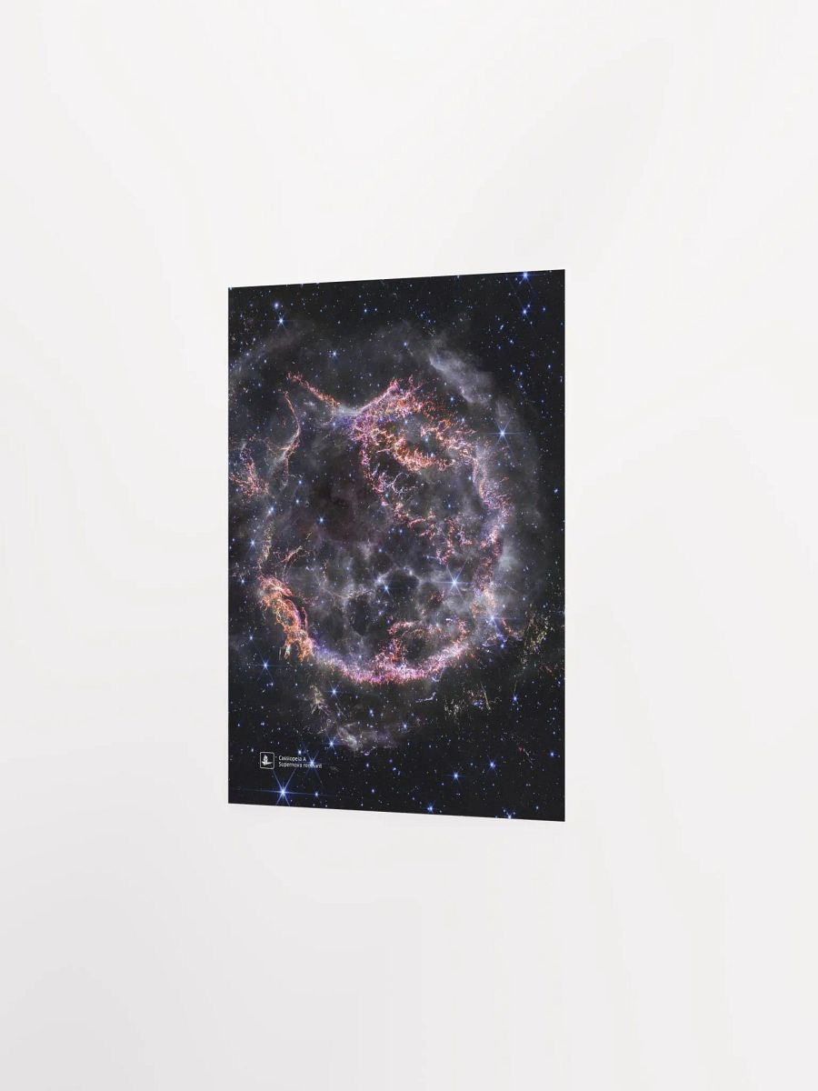 Cassiopeia A, Supernova remnant (James Webb/JWST) — space poster product image (9)