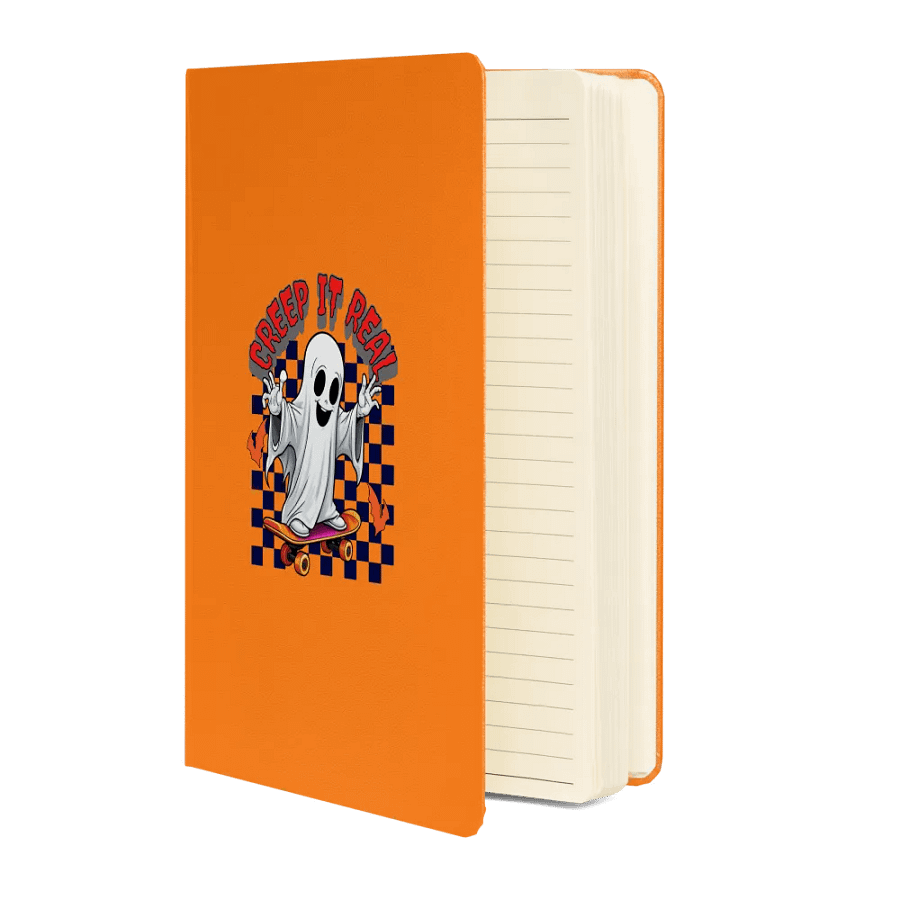 Creep It Real Skateboard Spook Hardcover Notebook product image (2)