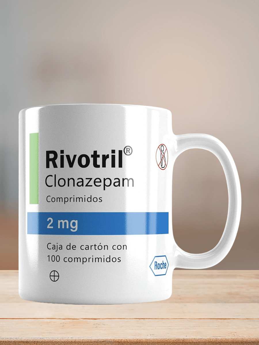 "Clonazepam-spanish" Ceramic mug product image (7)