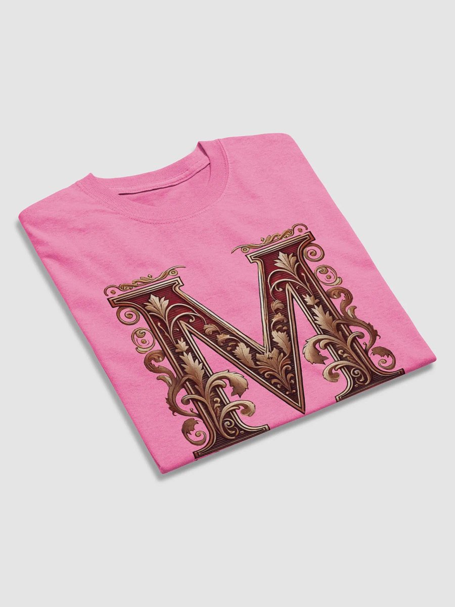 Golden Floral Monogram T-Shirt product image (31)