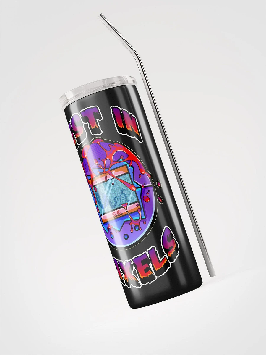 Rest in Pixels Stainless Steel Tumbler product image (3)