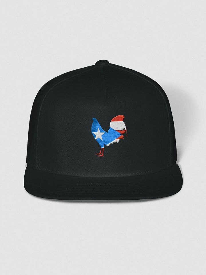 Puerto Rican Pride Rooster Snapback Cap product image (1)