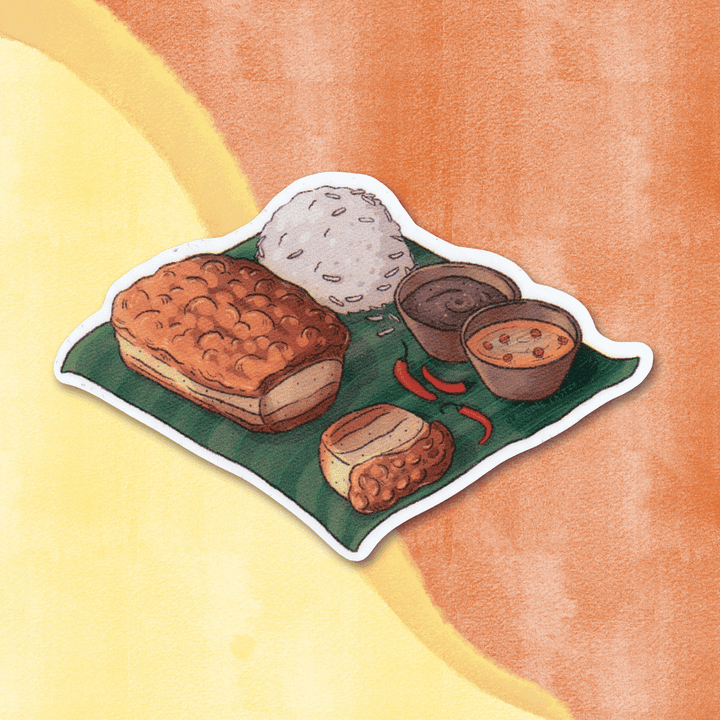 Lechon Kawali Waterproof Vinyl Sticker product image (1)