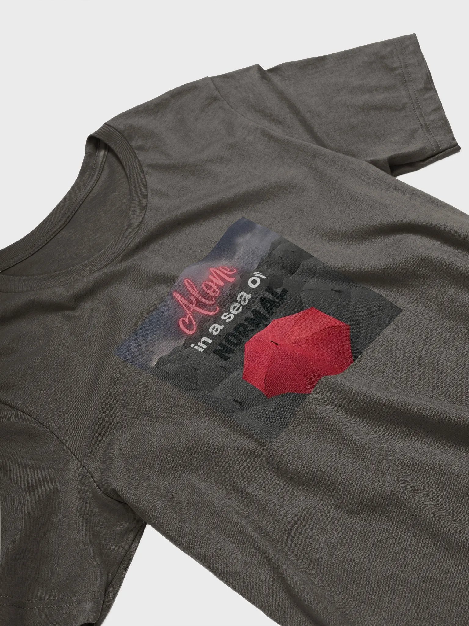 Alone in a Sea of Normal (Red) product image (18)