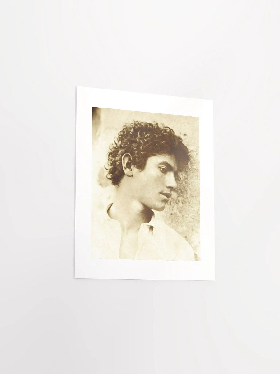 Profilo Di Ragazzo Ricciuto by Wilhelm von Gloeden (c. 1890) - Print product image (3)