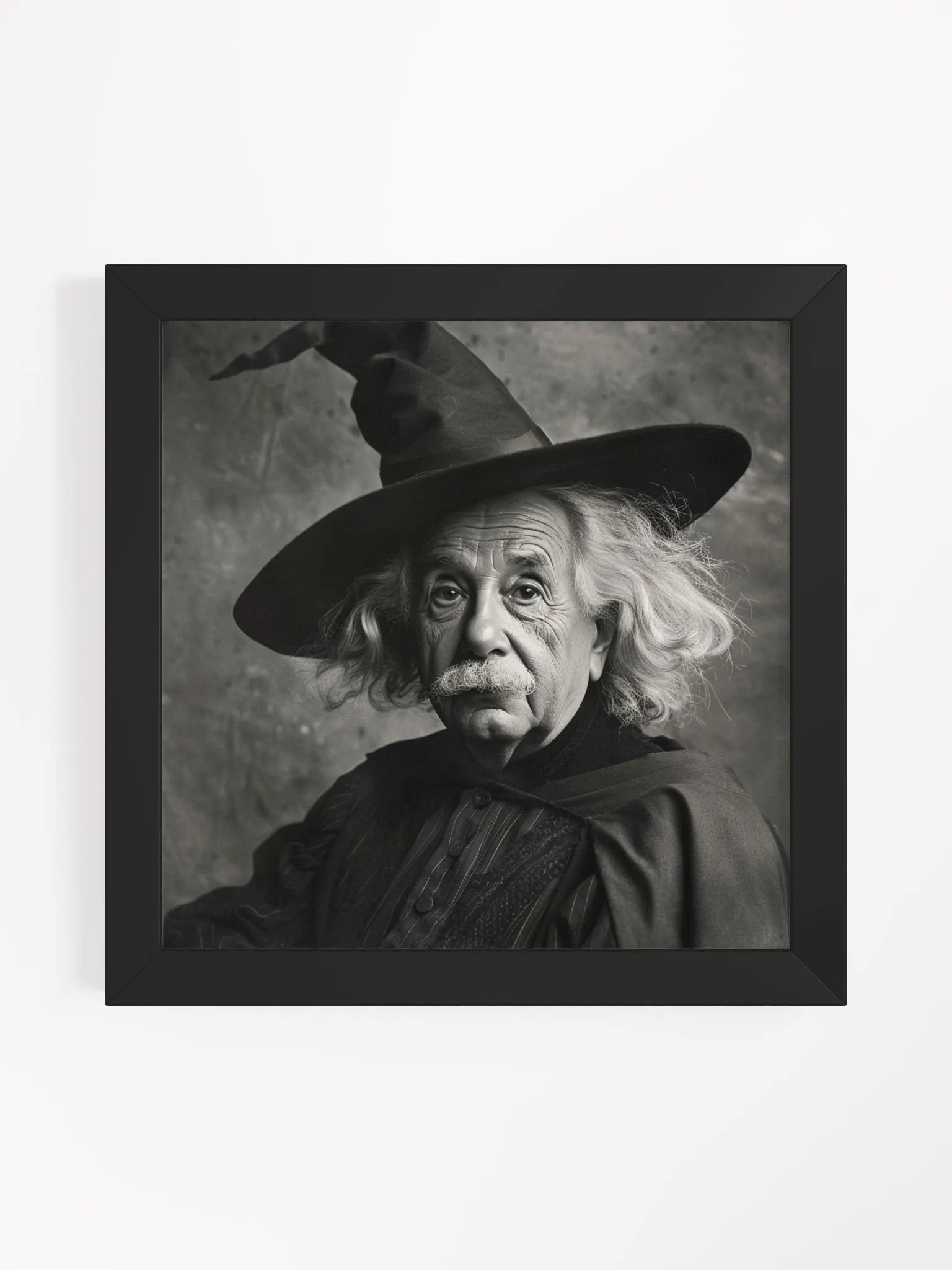 Witchy Albert Einstein Funny Wall Art product image (3)