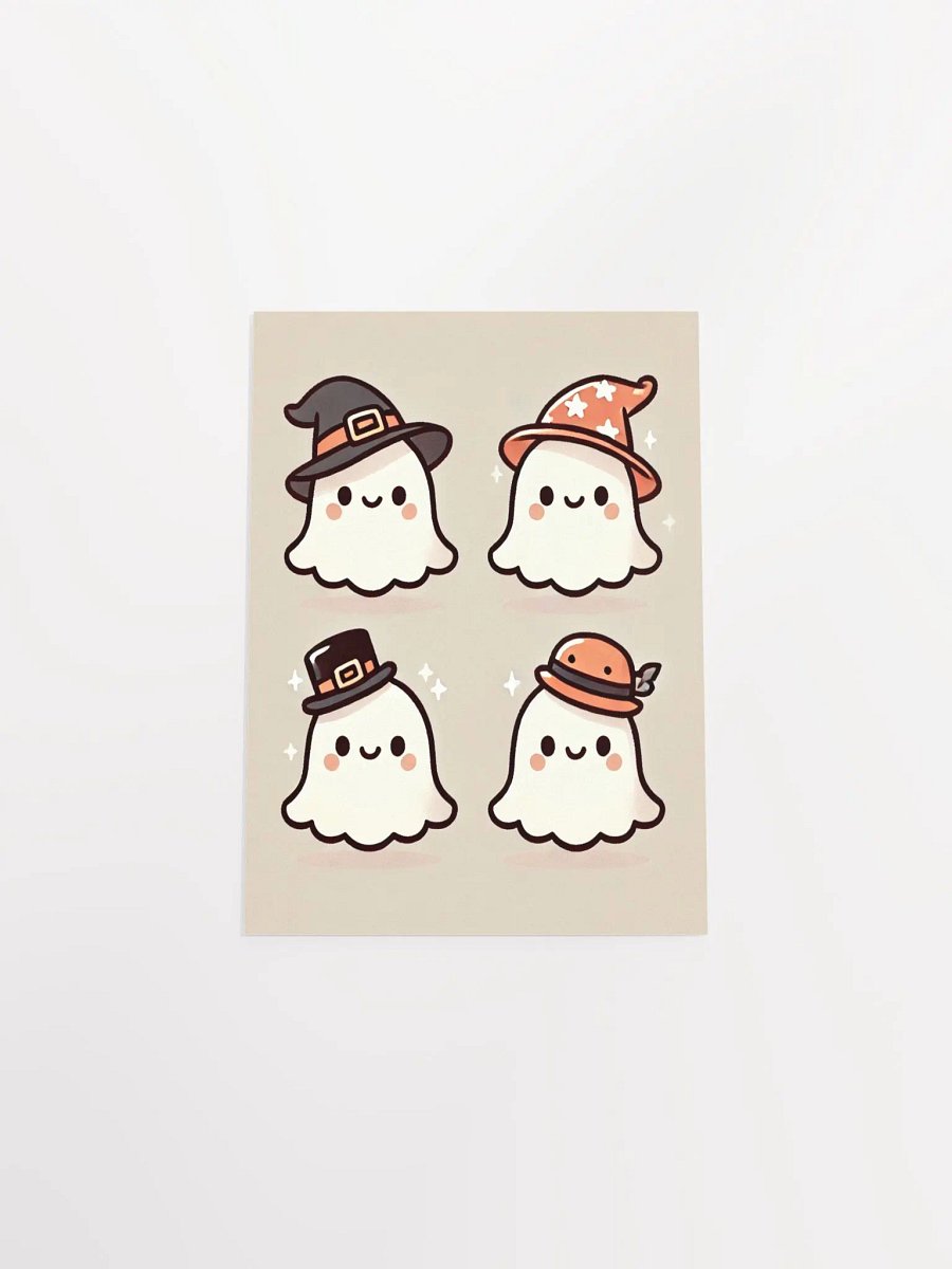 Whimsical Ghosts Matte Poster product image (42)