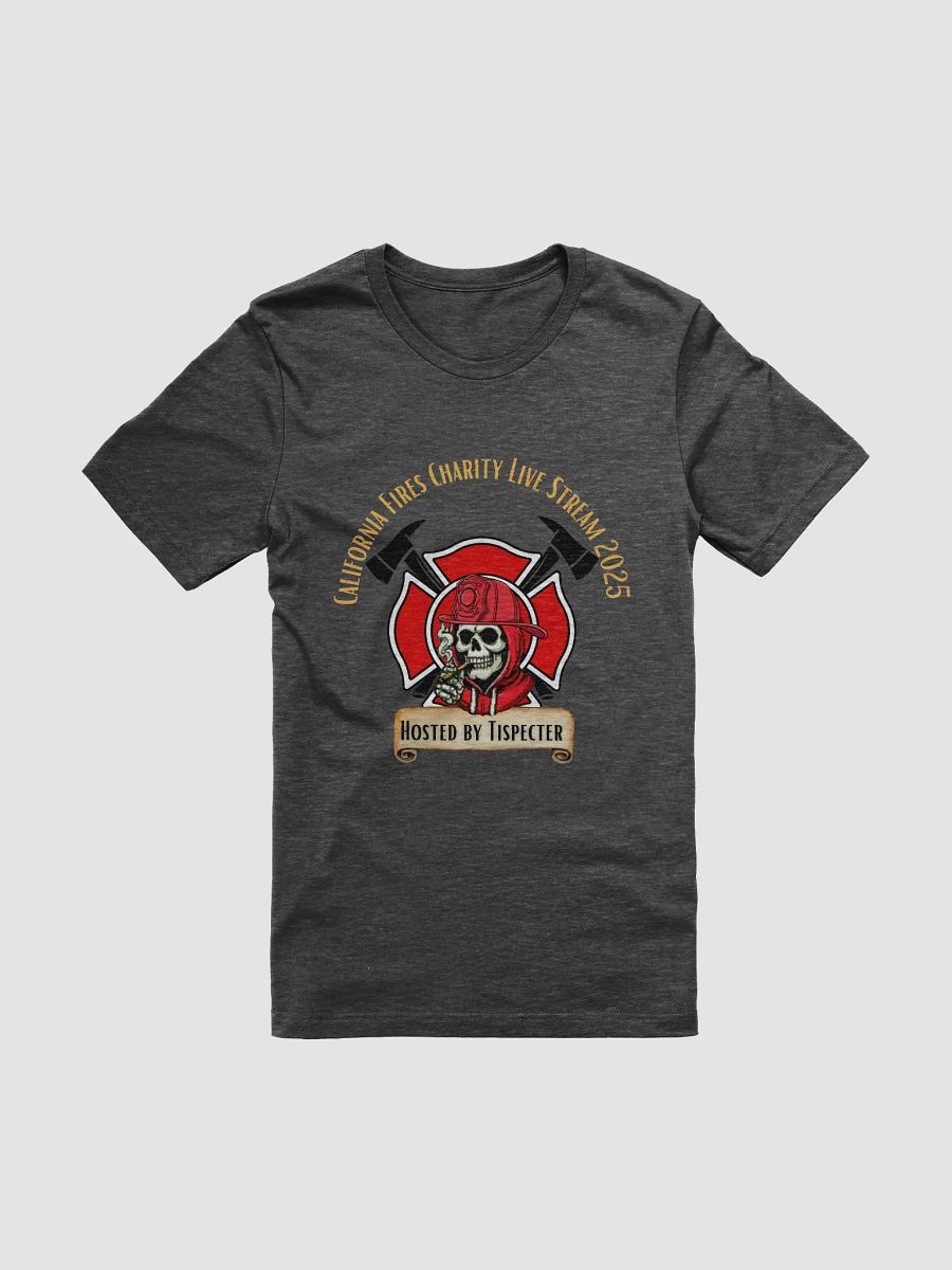 Chill Reaper Limited 2k25 Cali Fires Charity T-shirt - (Bold Badge) product image (1)