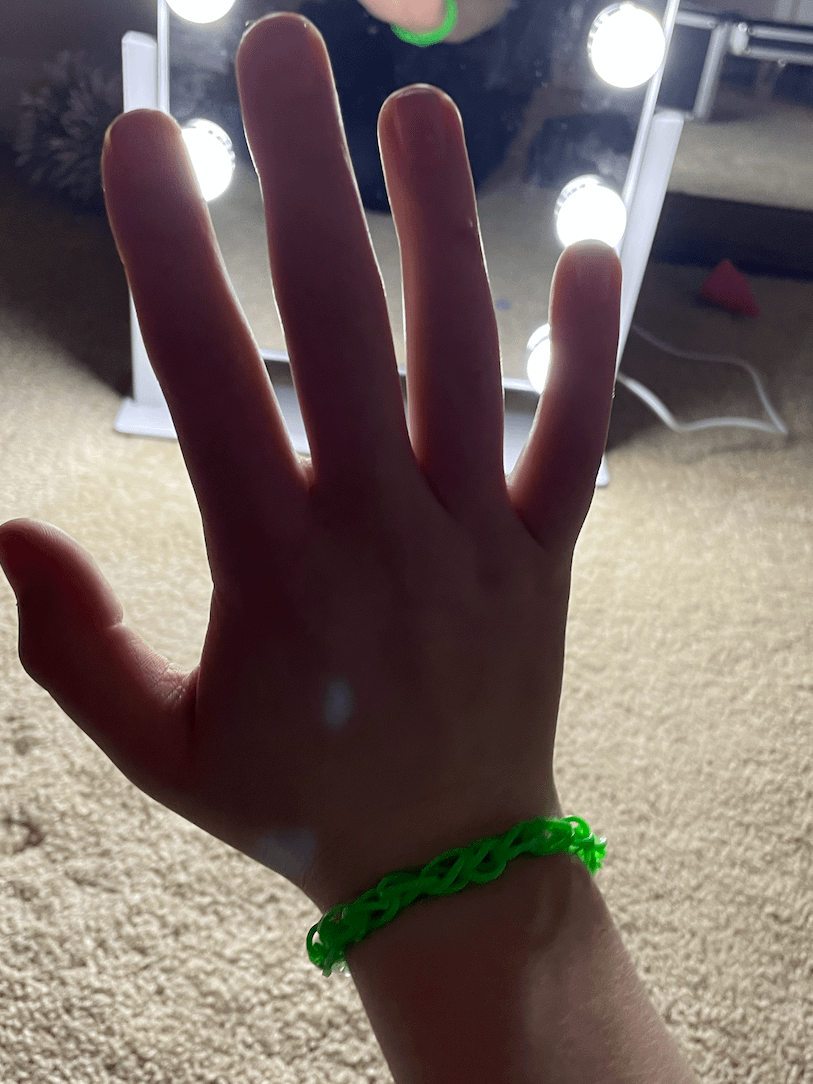 Green Loom Bracelet product image (3)