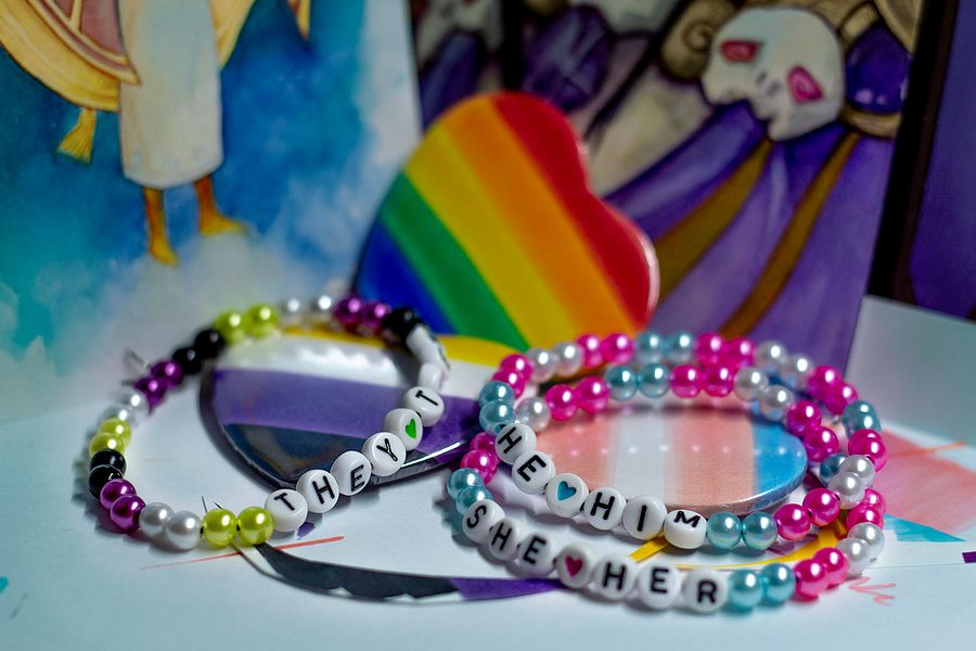 Handmade Pronoun Bracelets product image (2)