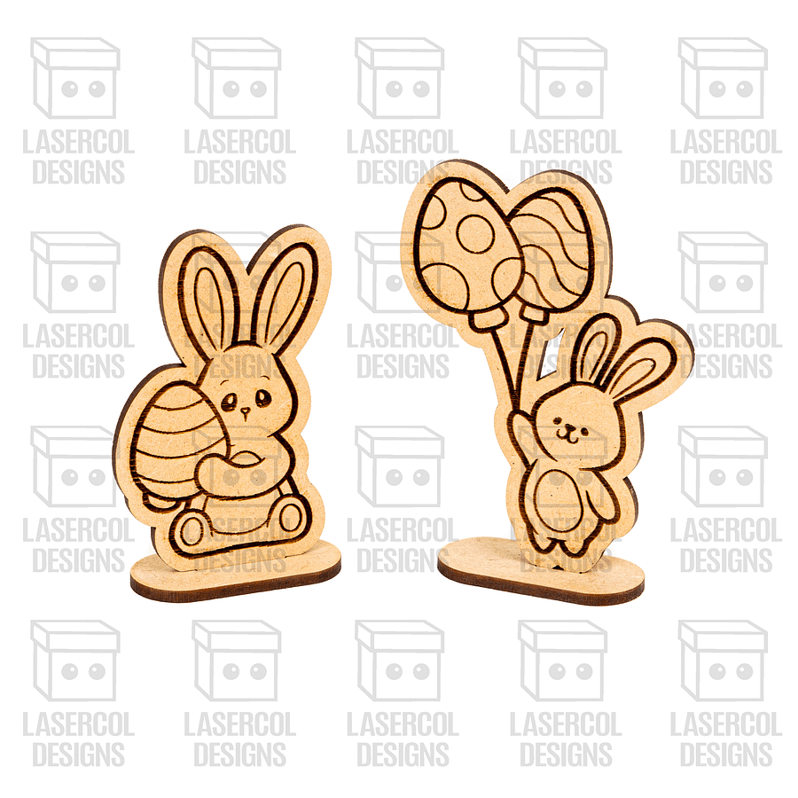 Easter Cutouts With Base Set 5 - Laser Cut Files product image (5)