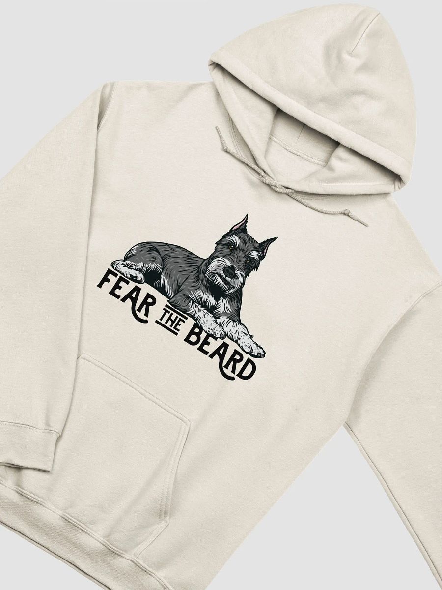 Fear the Beard Hooded Sweatshirt of a Schnauzer(Cropped) | Funny Hoodie for Bearded Dog Paw-rents product image (22)