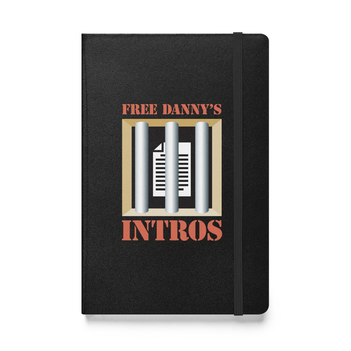 Free Danny's Intros - Hardcover Bound Notebook | JournalBook® product image (1)