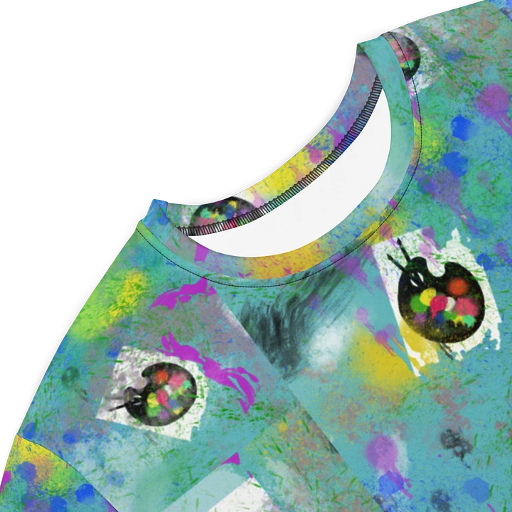 Splatter-Wear#3 T-Shirt Dress/Aqua product image (1)