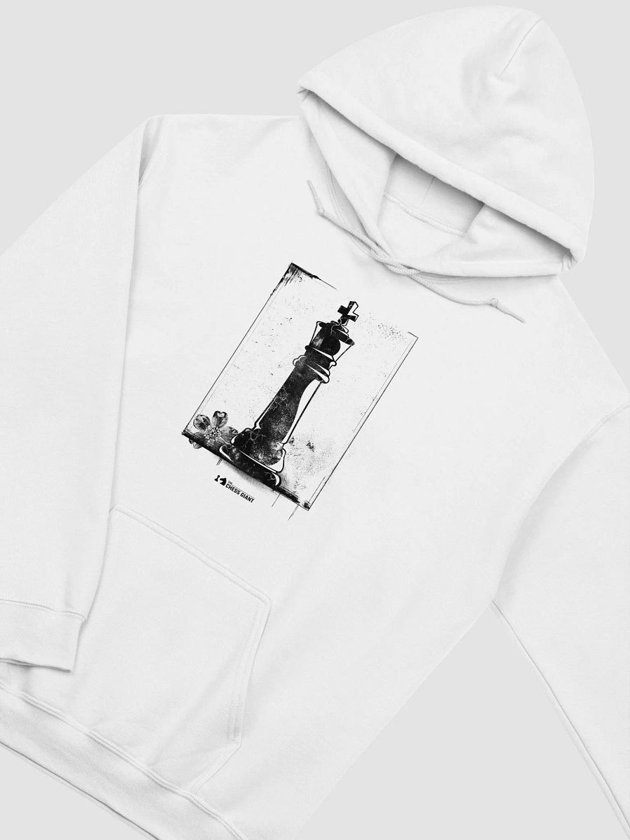 Grunge Chess: The King unisex pullover hoodie product image (3)