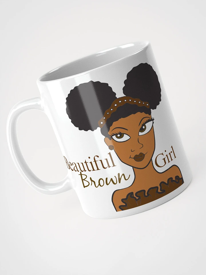 Beautiful Brown Girl Ceramic Mug product image (1)