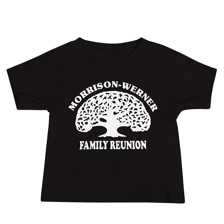 "Morrison-Werner Family Tree" Baby Jersey Tee (Dark) product image (2)